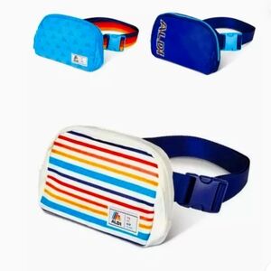 Aldi Multi Color Stripe Hip Bag/Fanny Pack